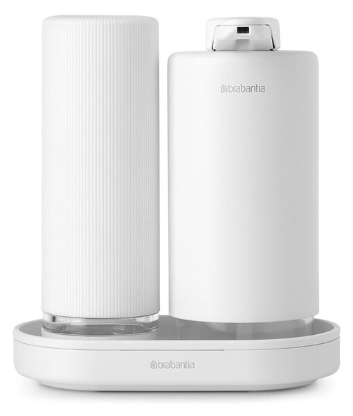 Bijeli plastičan držač za deterdžente SinkStyle – Brabantia