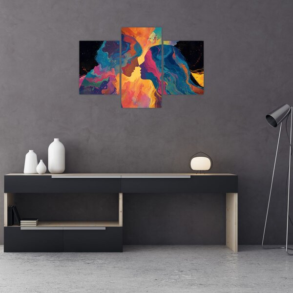 Slika - Kozmička ljubav (90x60 cm)