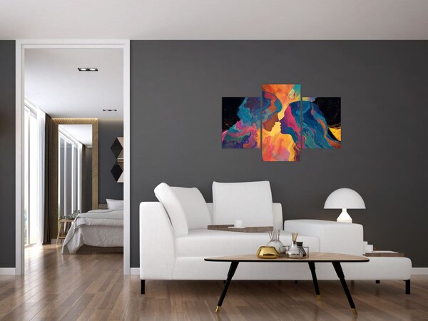 Slika - Kozmička ljubav (90x60 cm)