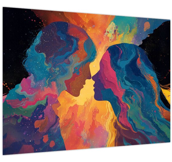 Slika - Kozmička ljubav (70x50 cm)