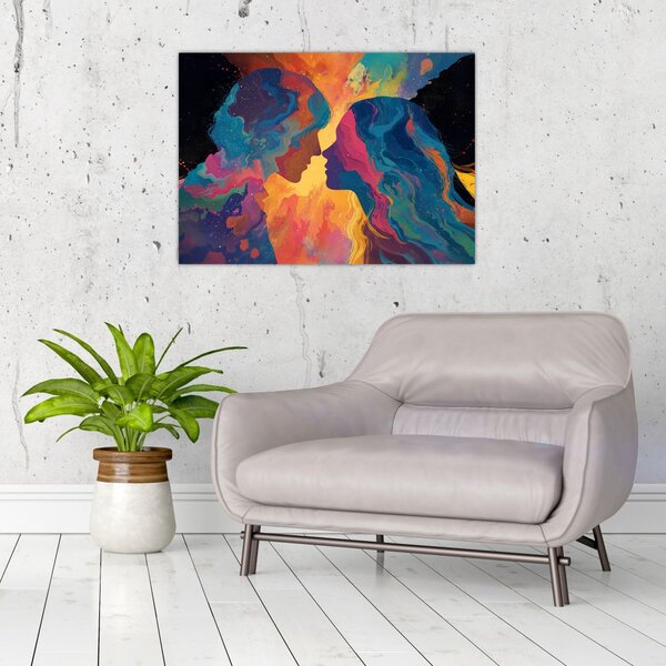 Slika - Kozmička ljubav (70x50 cm)
