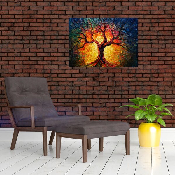 Slika - Stablo života u mozaiku (70x50 cm)