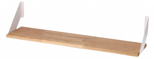 ATMOWOOD Polica od hrastovine 80 cm