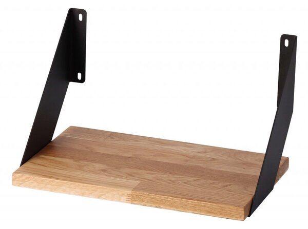 ATMOWOOD Polica od hrastovine 40 cm