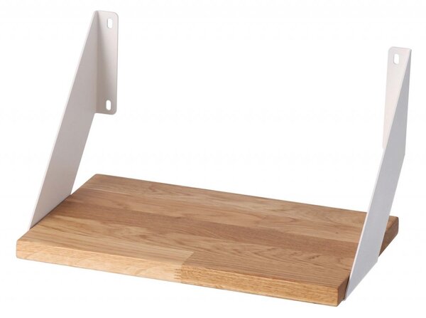 ATMOWOOD Polica od hrastovine 40 cm