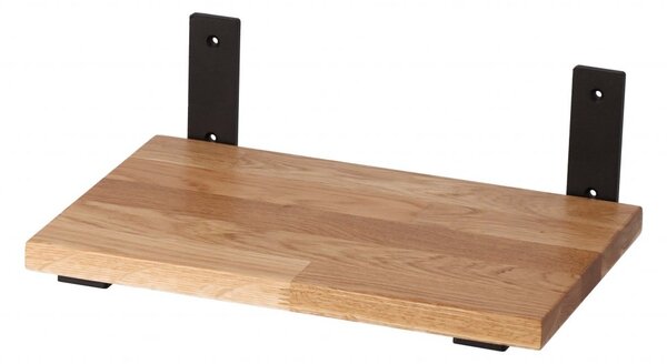 ATMOWOOD Polica od hrastovine 40 cm
