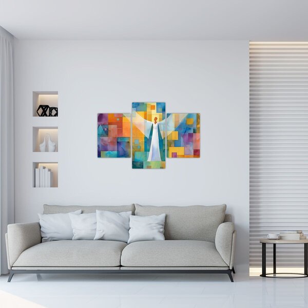 Slika - Geometrijski anđeo (90x60 cm)