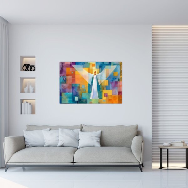 Slika - Geometrijski anđeo (90x60 cm)