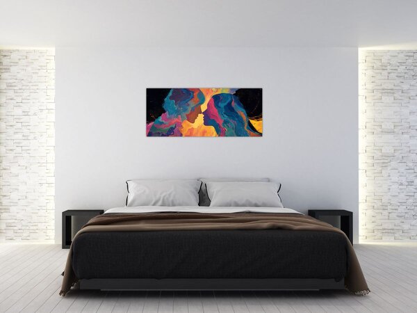 Slika - Kozmička ljubav (120x50 cm)