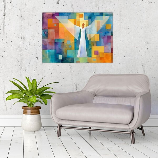 Slika - Geometrijski anđeo (70x50 cm)