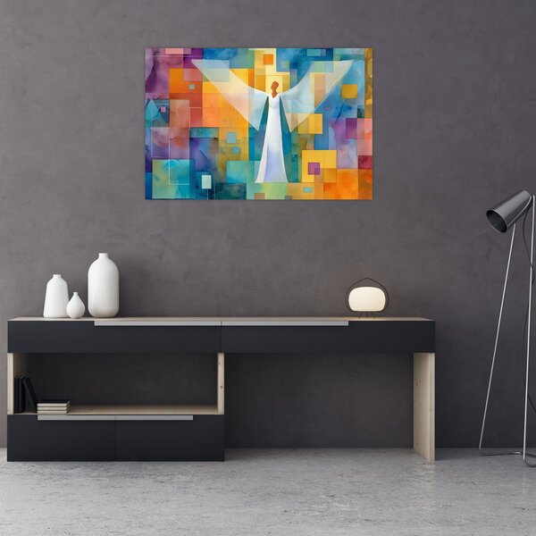 Slika - Geometrijski anđeo (90x60 cm)