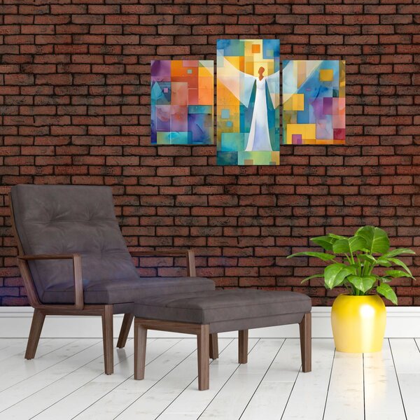 Slika - Geometrijski anđeo (90x60 cm)