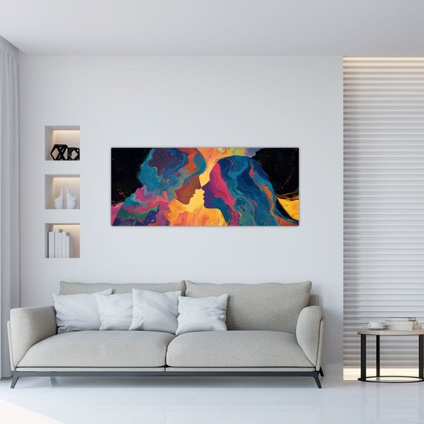 Slika - Kozmička ljubav (120x50 cm)