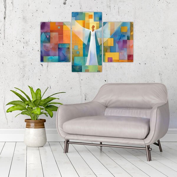Slika - Geometrijski anđeo (90x60 cm)