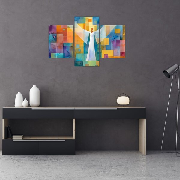 Slika - Geometrijski anđeo (90x60 cm)