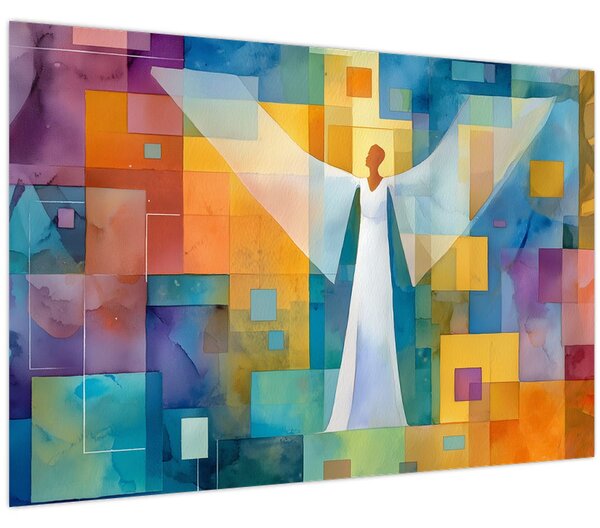 Slika - Geometrijski anđeo (90x60 cm)