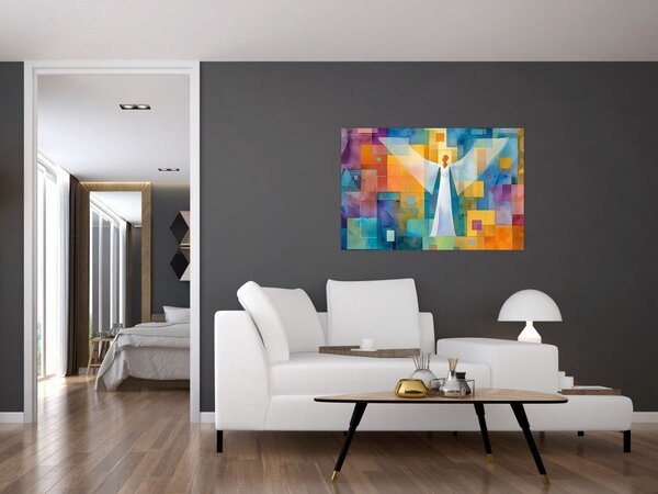 Slika - Geometrijski anđeo (90x60 cm)