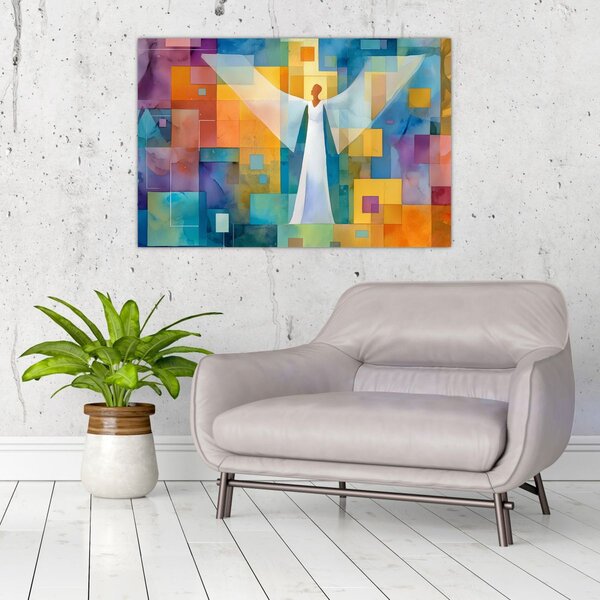 Slika - Geometrijski anđeo (90x60 cm)