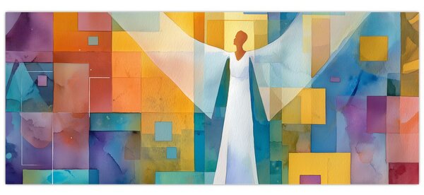 Slika - Geometrijski anđeo (120x50 cm)