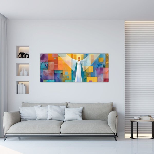 Slika - Geometrijski anđeo (120x50 cm)