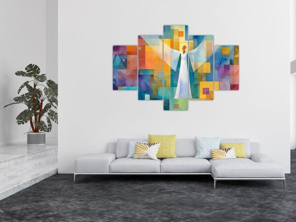 Slika - Geometrijski anđeo (150x105 cm)