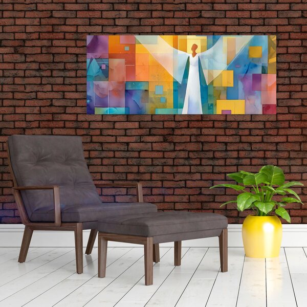 Slika - Geometrijski anđeo (120x50 cm)