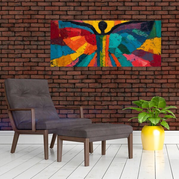 Slika - Oslikani anđeo (120x50 cm)