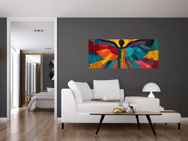 Slika - Oslikani anđeo (120x50 cm)