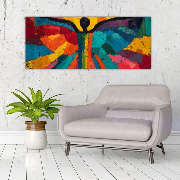 Slika - Oslikani anđeo (120x50 cm)
