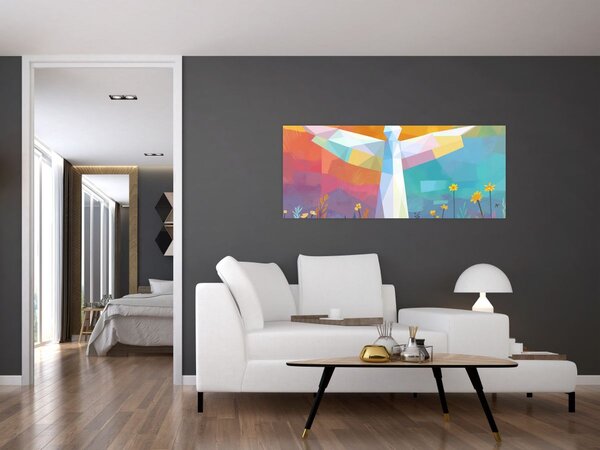 Slika - Čuvar cvijeća (120x50 cm)