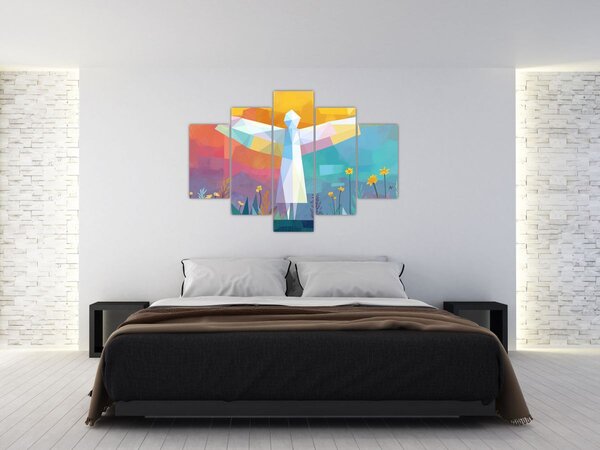 Slika - Čuvar cvijeća (150x105 cm)