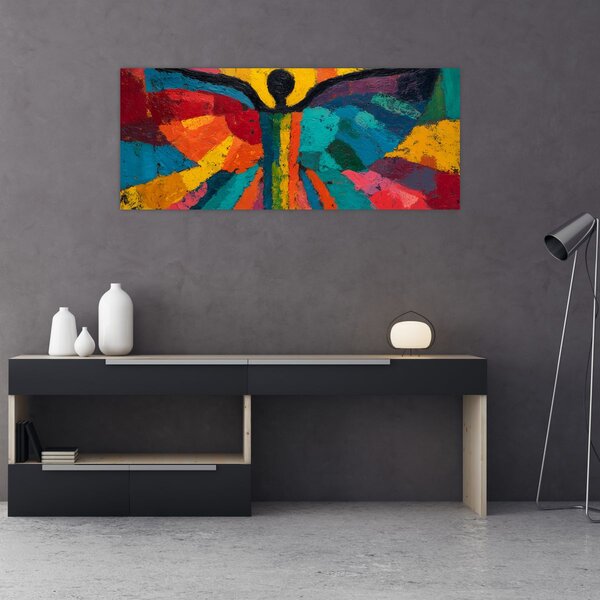 Slika - Oslikani anđeo (120x50 cm)