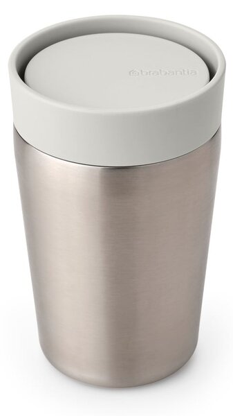 Svijetlo siva termo šalica 200 ml Make & Take – Brabantia