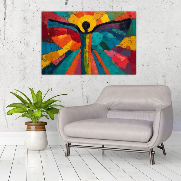 Slika - Oslikani anđeo (90x60 cm)