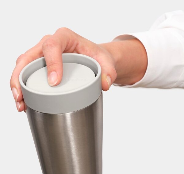 Svijetlo siva termo šalica 200 ml Make & Take – Brabantia