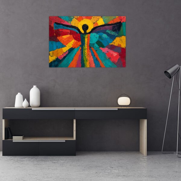 Slika - Oslikani anđeo (90x60 cm)