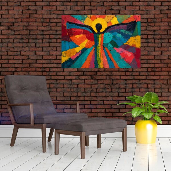 Slika - Oslikani anđeo (90x60 cm)