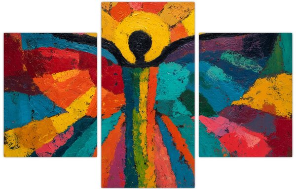 Slika - Oslikani anđeo (90x60 cm)