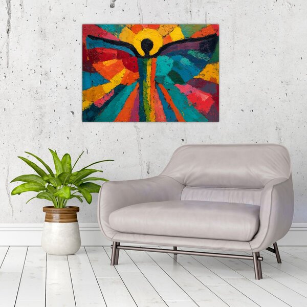 Slika - Oslikani anđeo (70x50 cm)