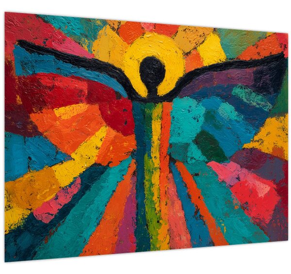 Slika - Oslikani anđeo (70x50 cm)