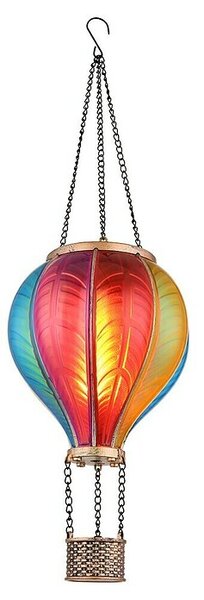 Globo Solarna viseća svjetiljka Balon (Raznobojno, IP44, Ø x V: 14 x 46,5 cm)