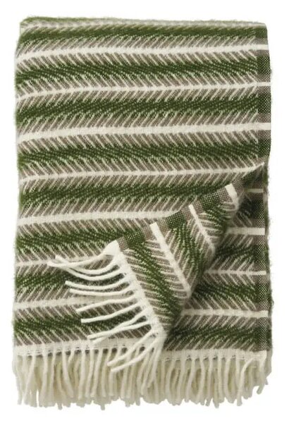 Vunena deka Oscar Multi Green 130x200