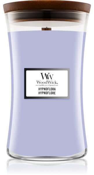 Woodwick Hypnoflora mirisna svijeća s drvenim fitiljem 610 g