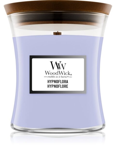 Woodwick Hypnoflora mirisna svijeća s drvenim fitiljem 275 g