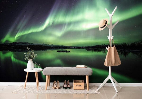 Fototapeta polarna svjetlost