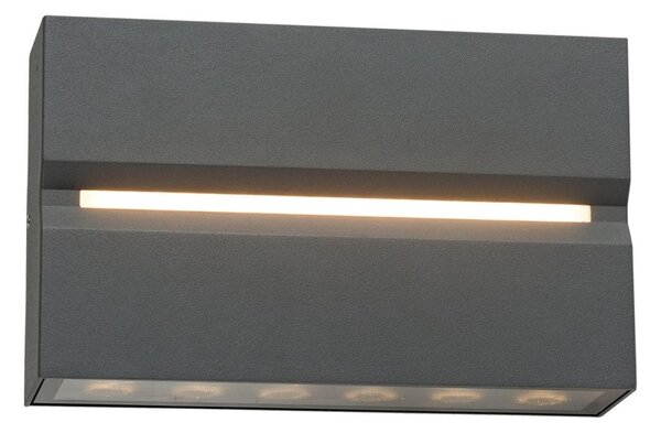 Zambelis E272 - LED Vanjska zidna svjetiljka LED/15W/230V IP54 antracit