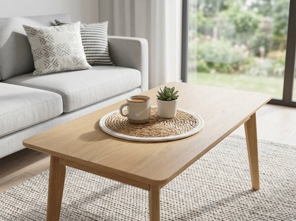 Prirodni podmetač za stol NATTERA ⌀ 29 cm