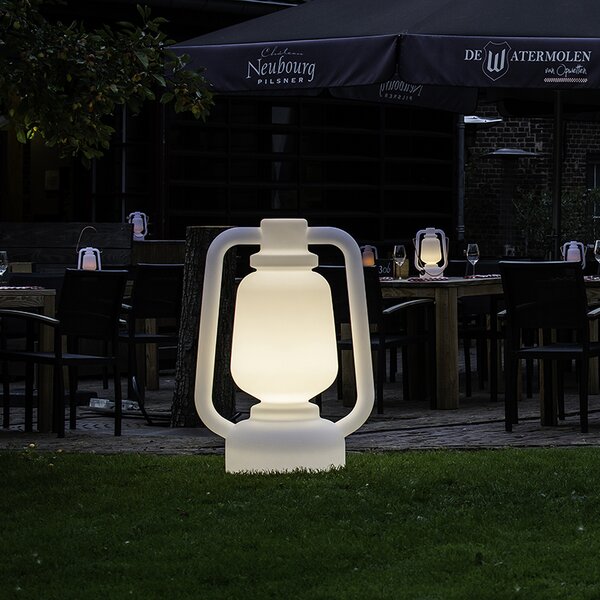 Podna svjetiljka bijela 110 cm IP44 - Storm Extra Large