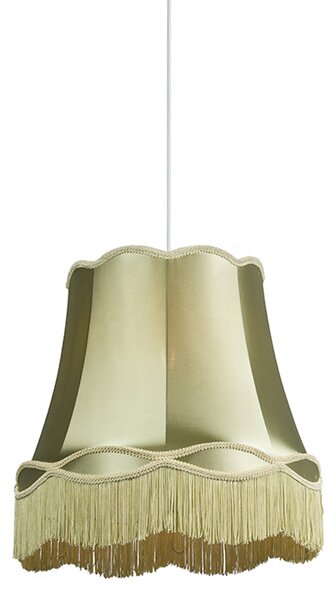 Retro viseća svjetiljka zelena 45 cm - Granny