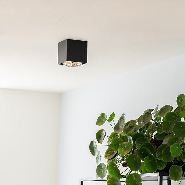 Dizajnerski reflektor crni kvadrat - Box